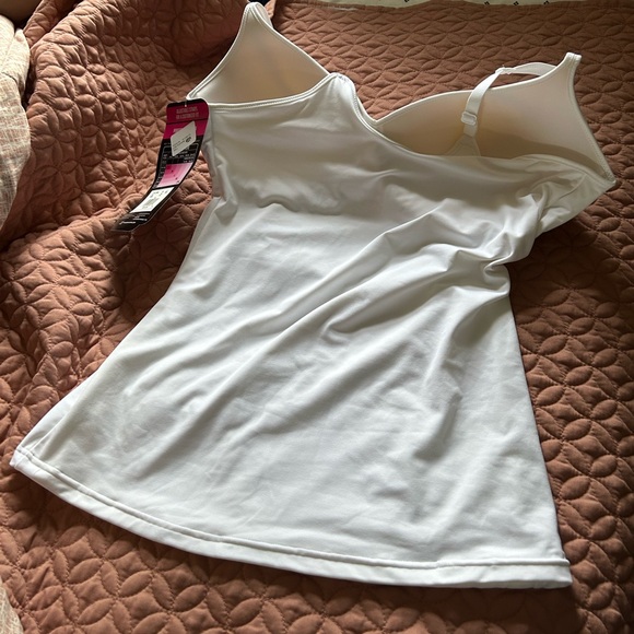 Maidenform Shapewear White Cami 2XL - Picture 3 of 5